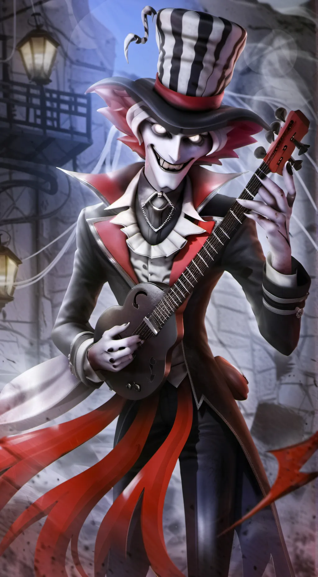 ai character: hazbin  background