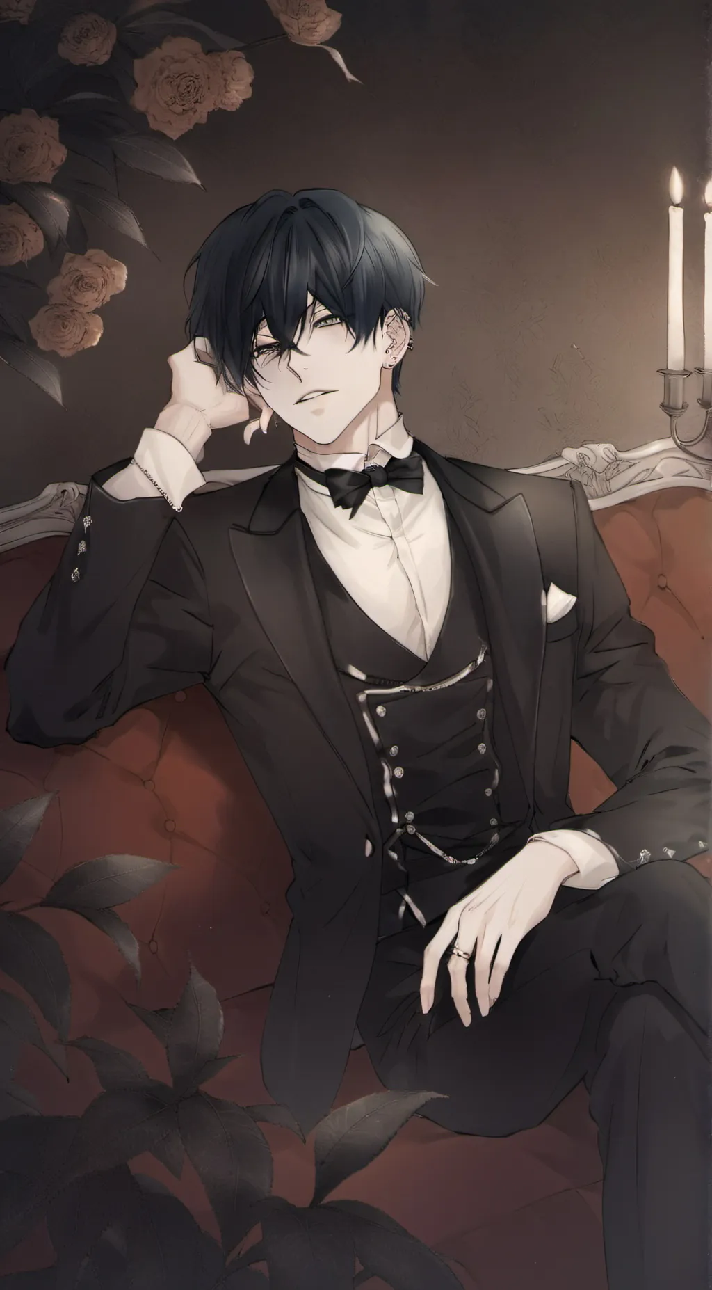 ai character: Aaron  background