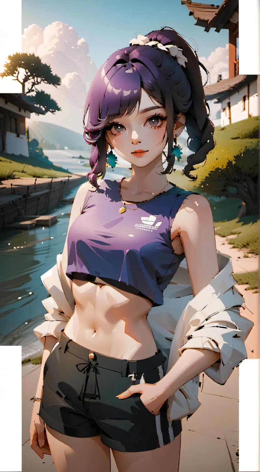 ai character: Julie  background