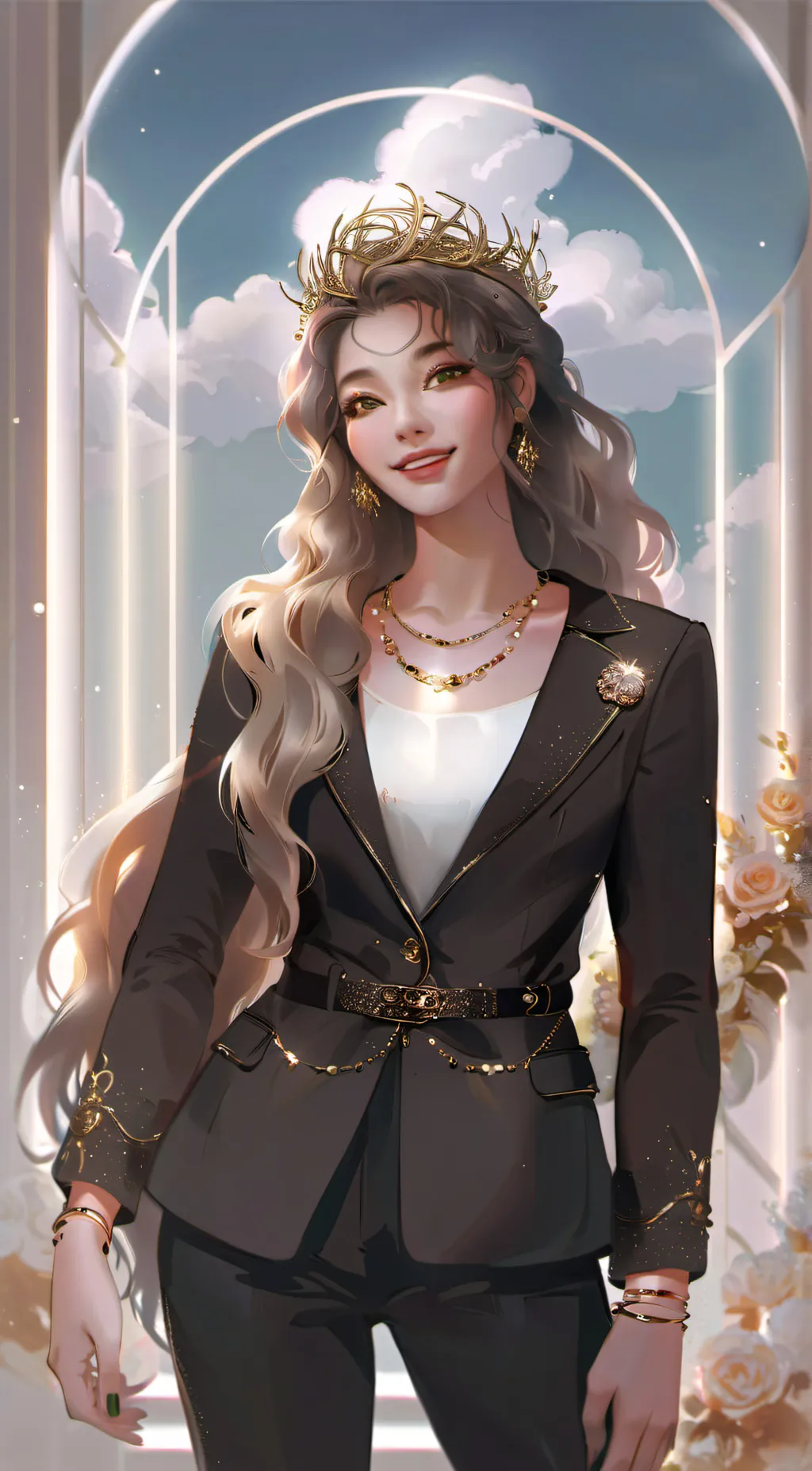 ai character: madeline background