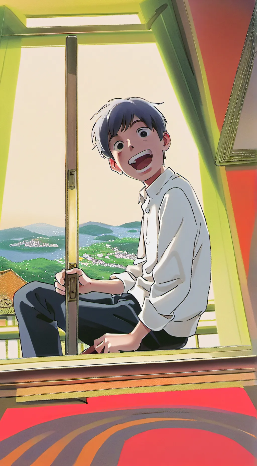 ai character: Daniel  background