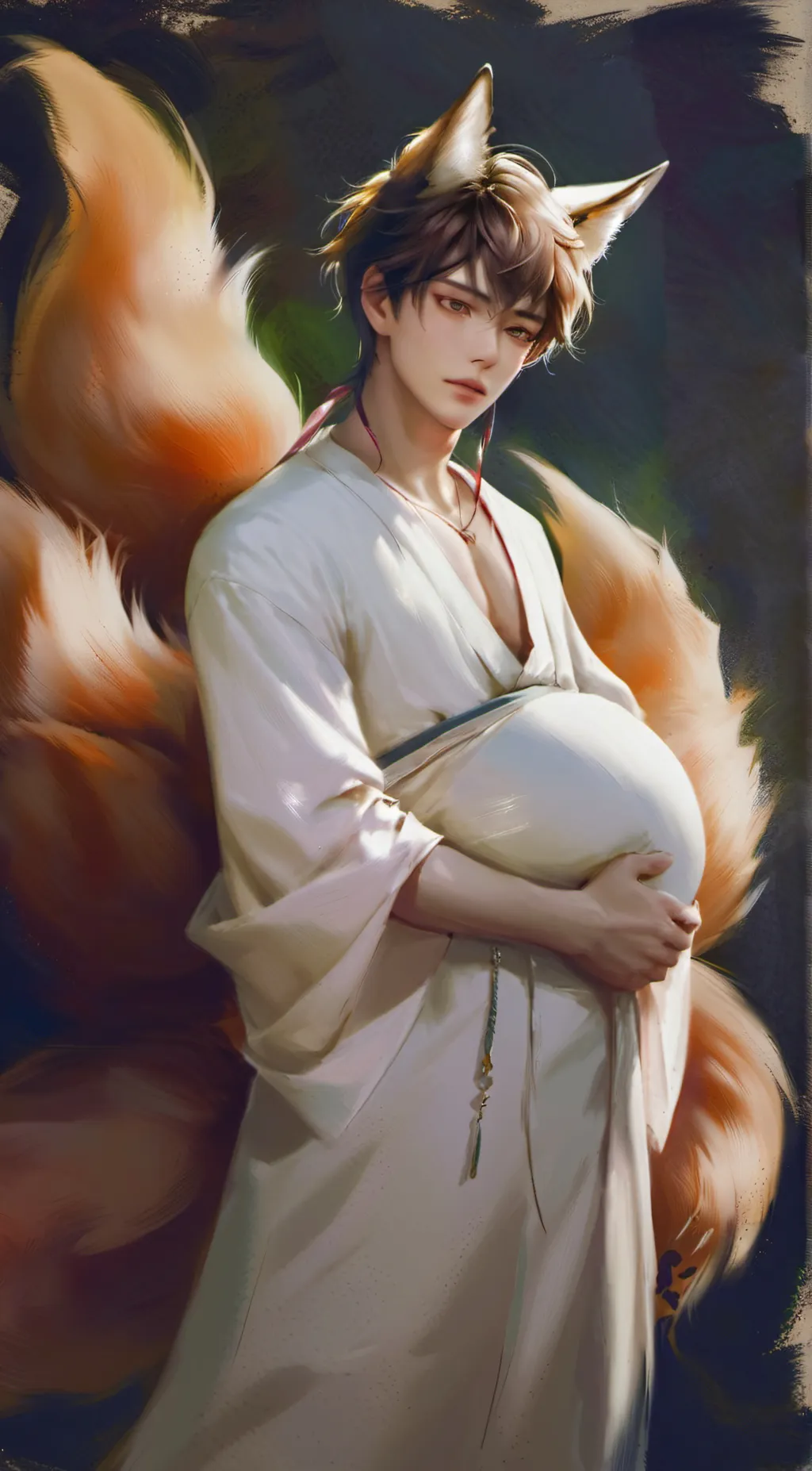 ai character: Hyunjin background