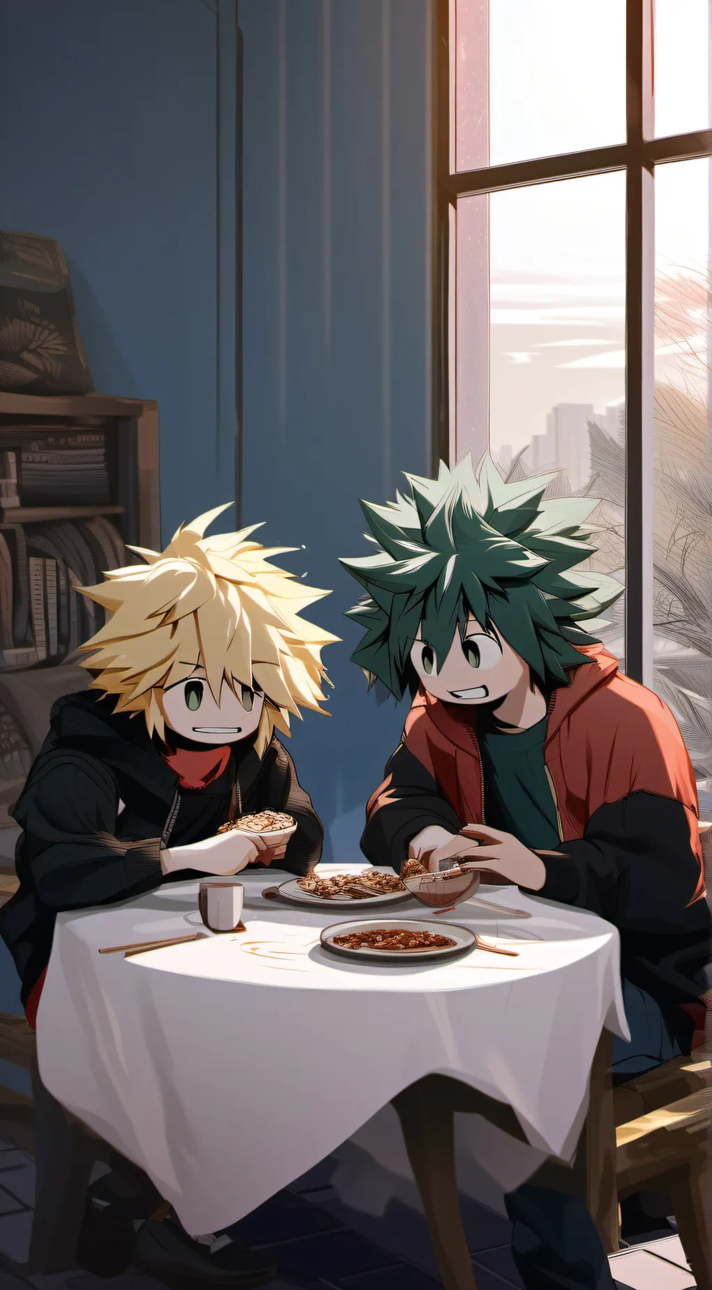 ai character: Kazuya background