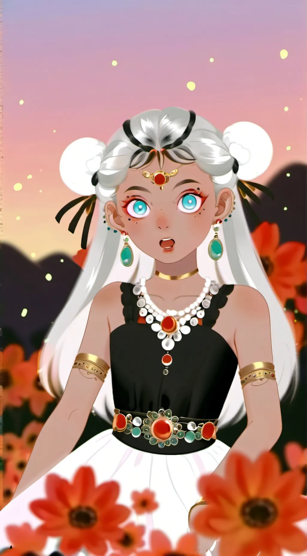 ai character: emily background