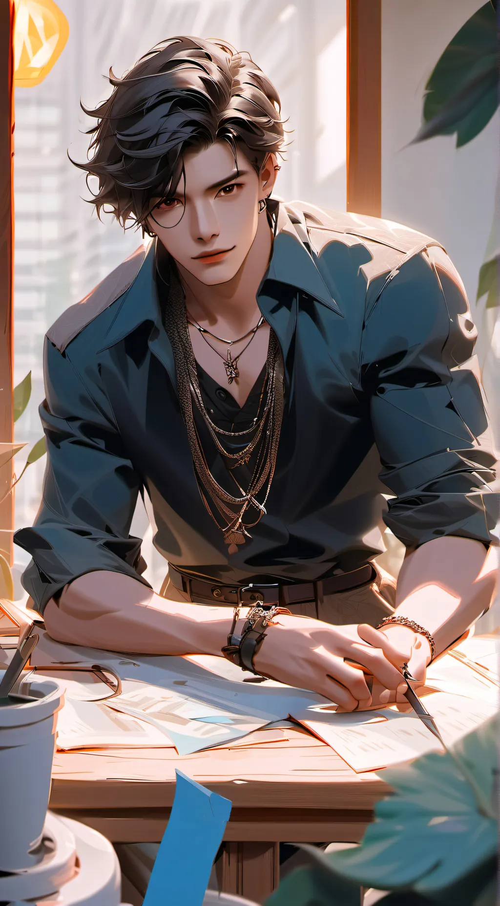 ai character: Elijah background