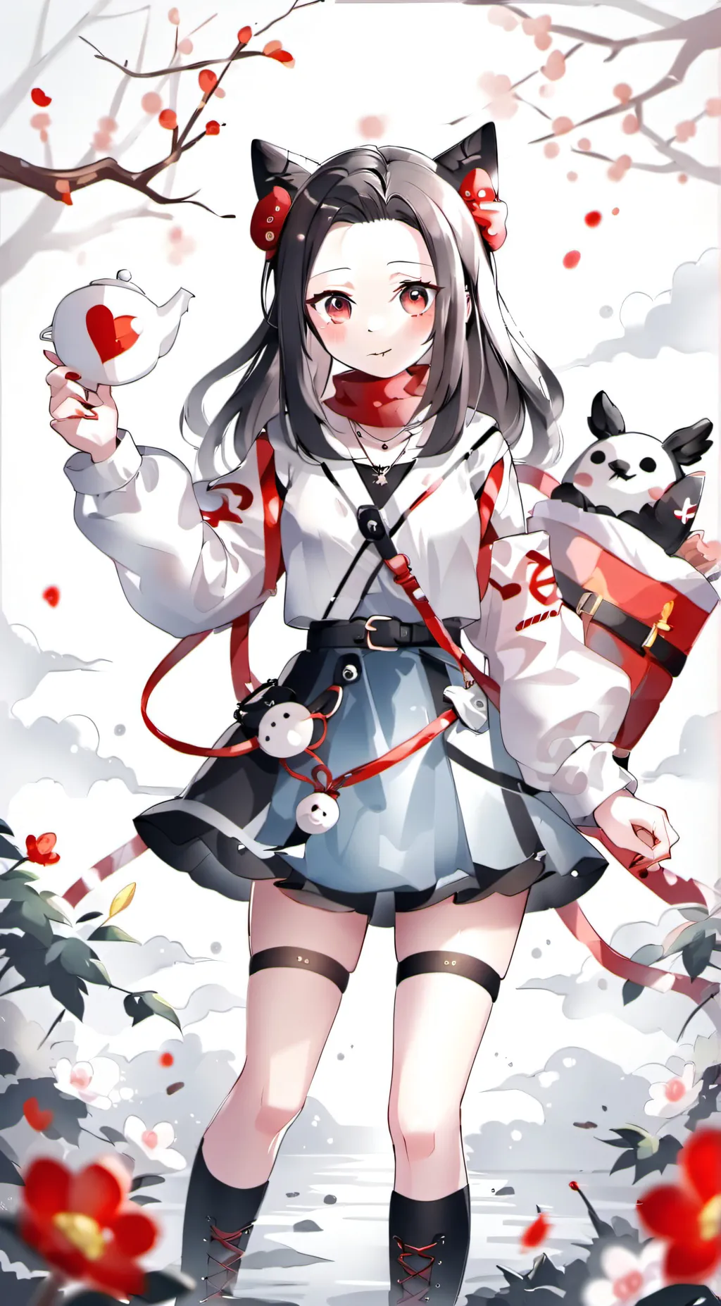 ai character: Shania background