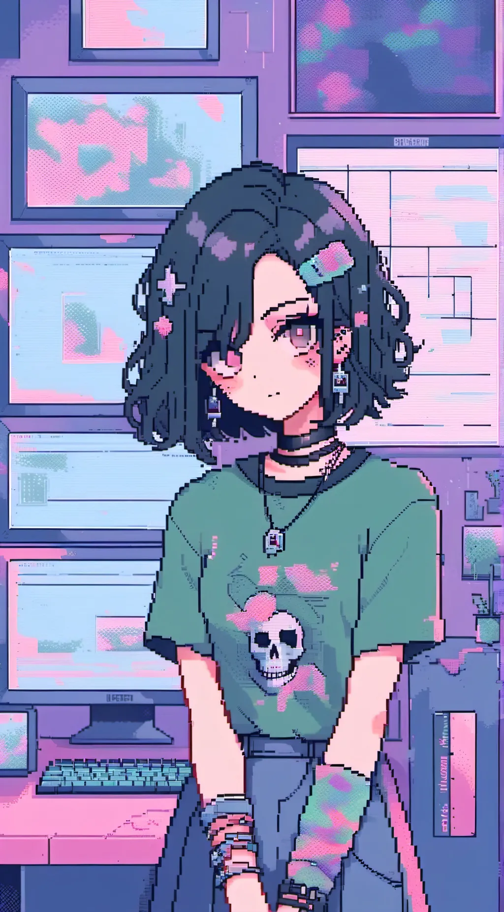 ai character: Jade background