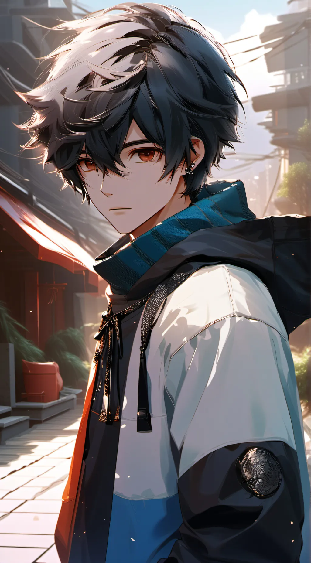 ai character: moses background