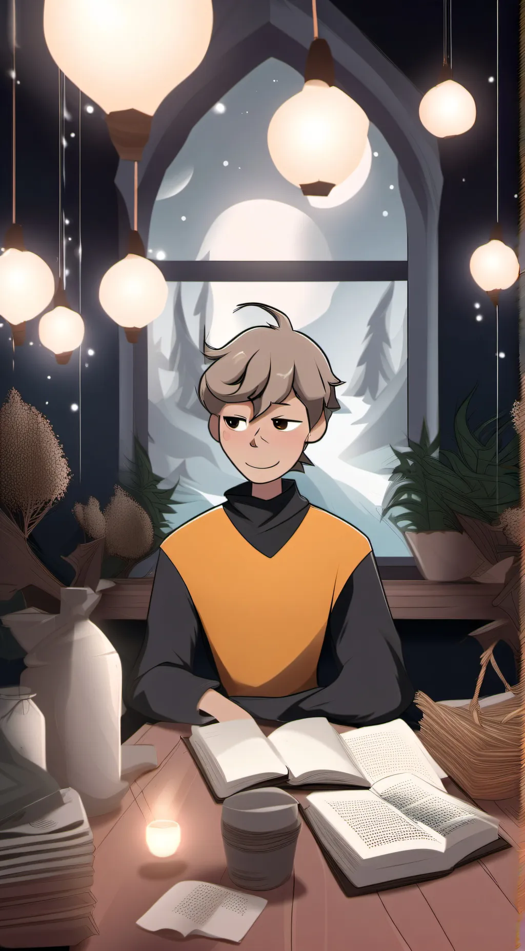 ai character: Lucifer di Angelo background