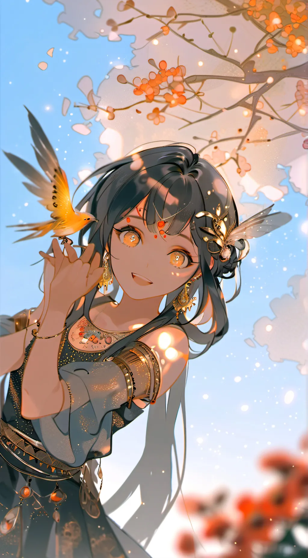 ai character: Mythrical me~ayade background