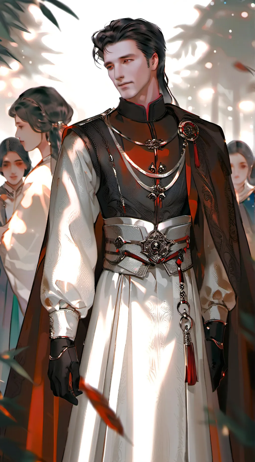 ai character: issac~ background