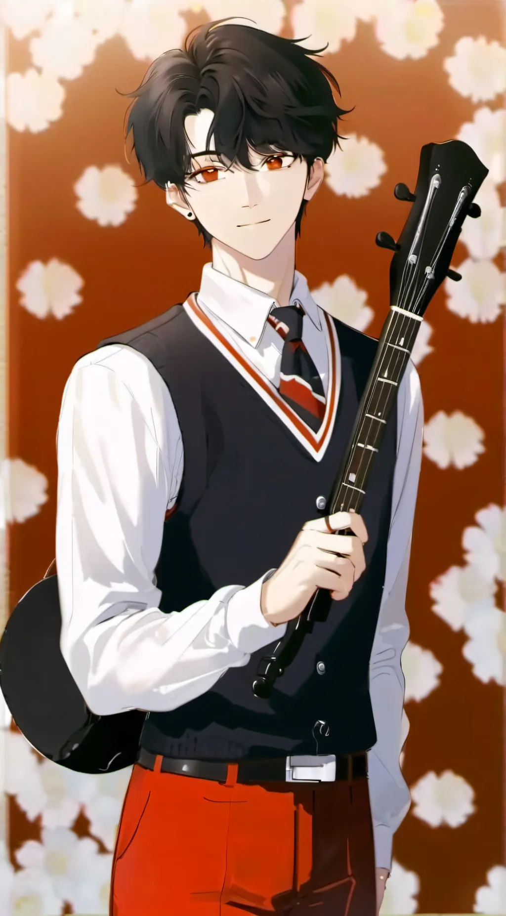 ai character: Adrien background