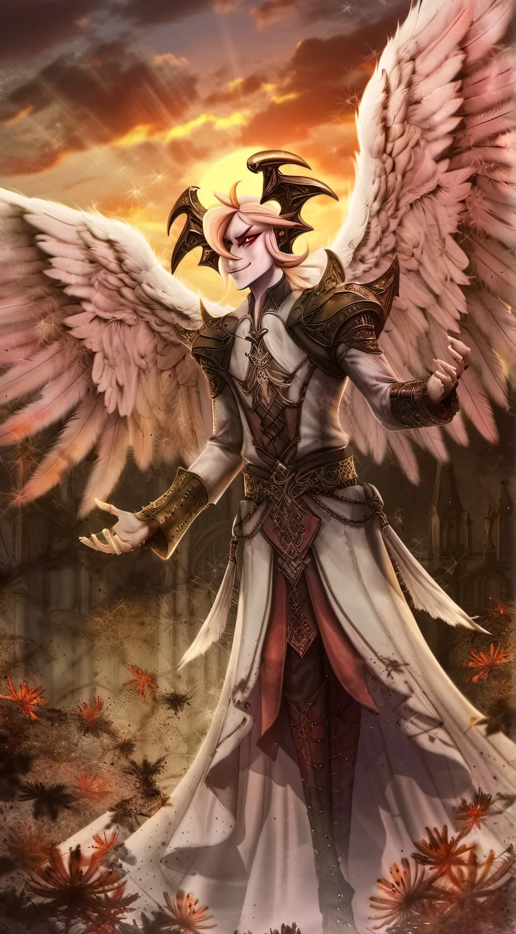 ai character: lucifer (HH) background