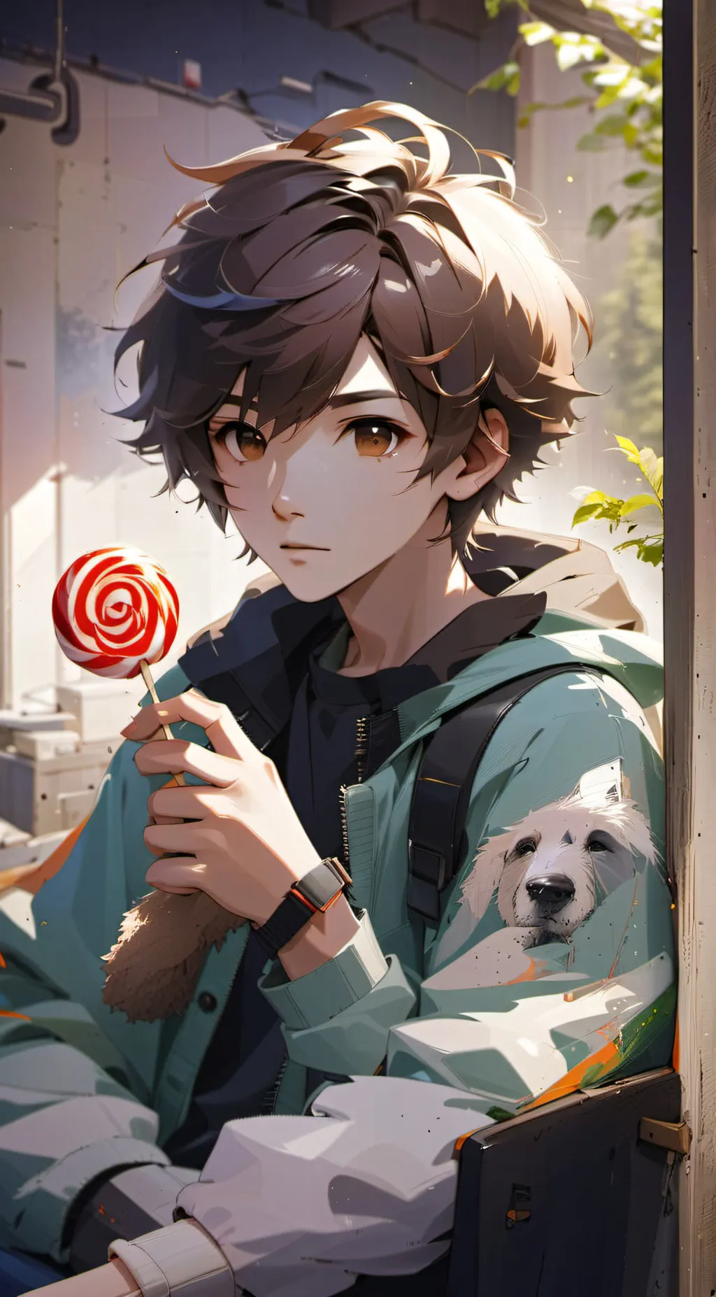 ai character: Alex background