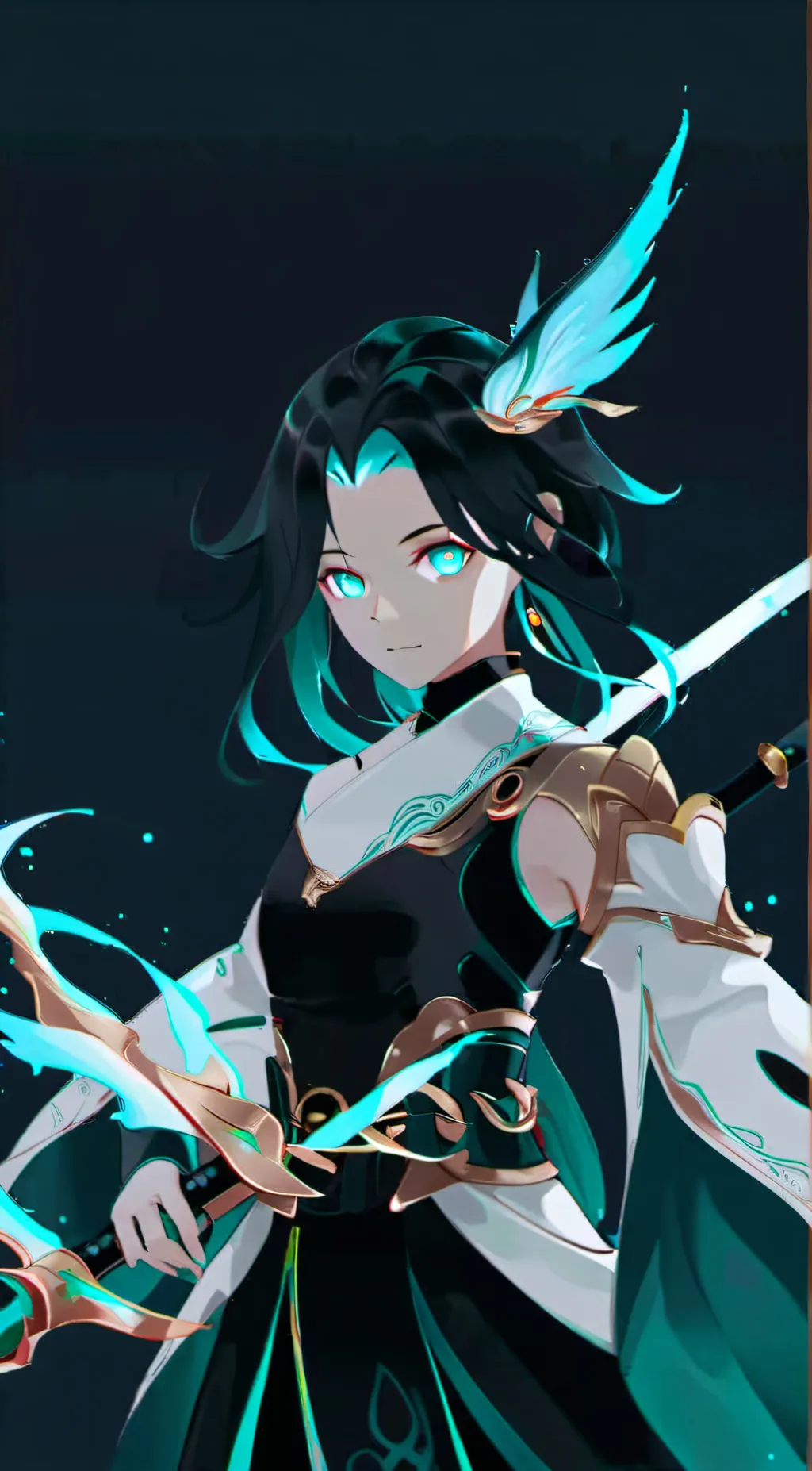 ai character: Xiao background