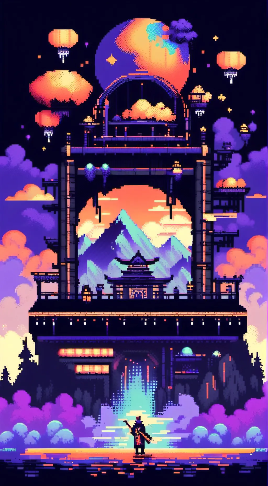 ai character: The Uppermoons background