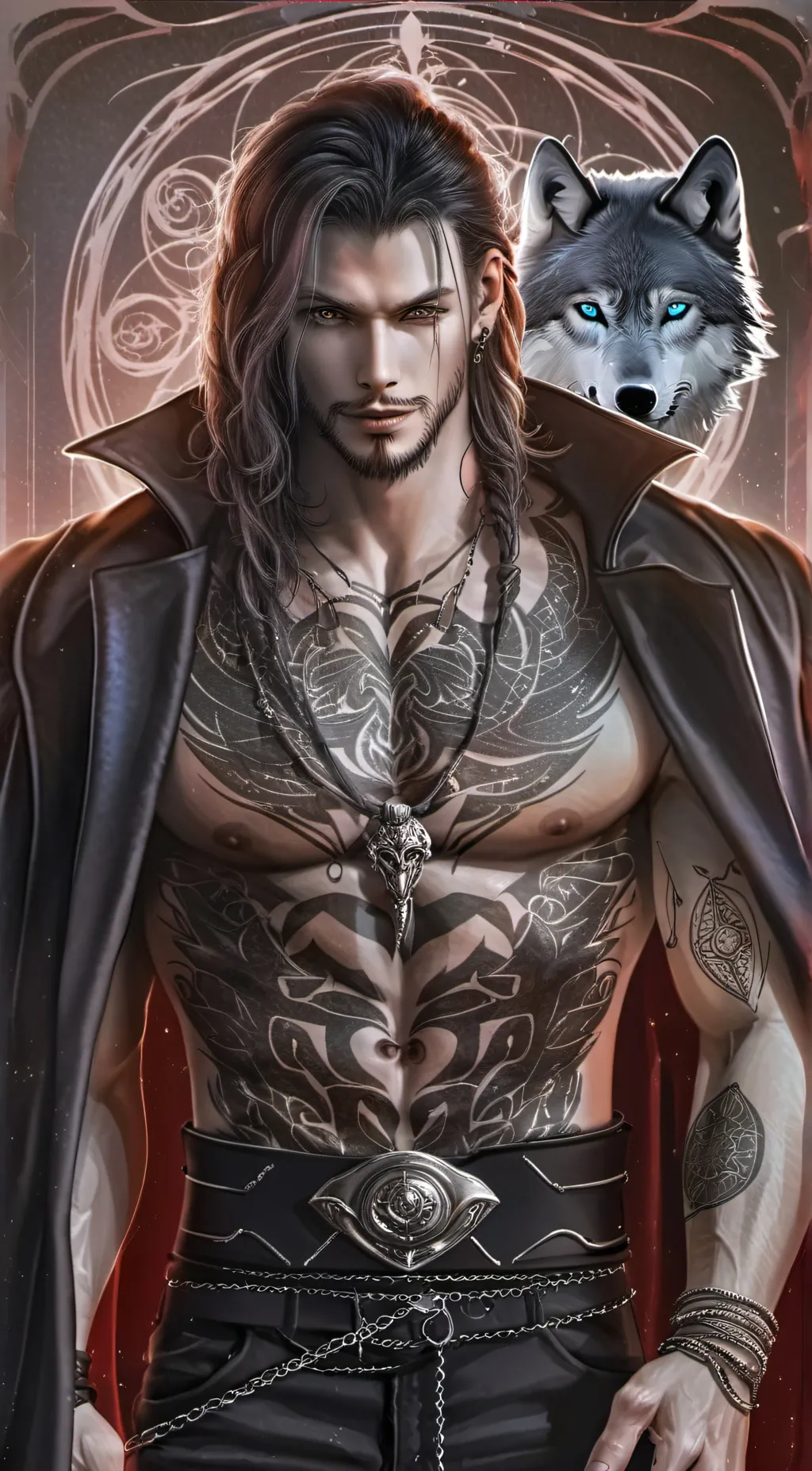 ai character: Marco  background