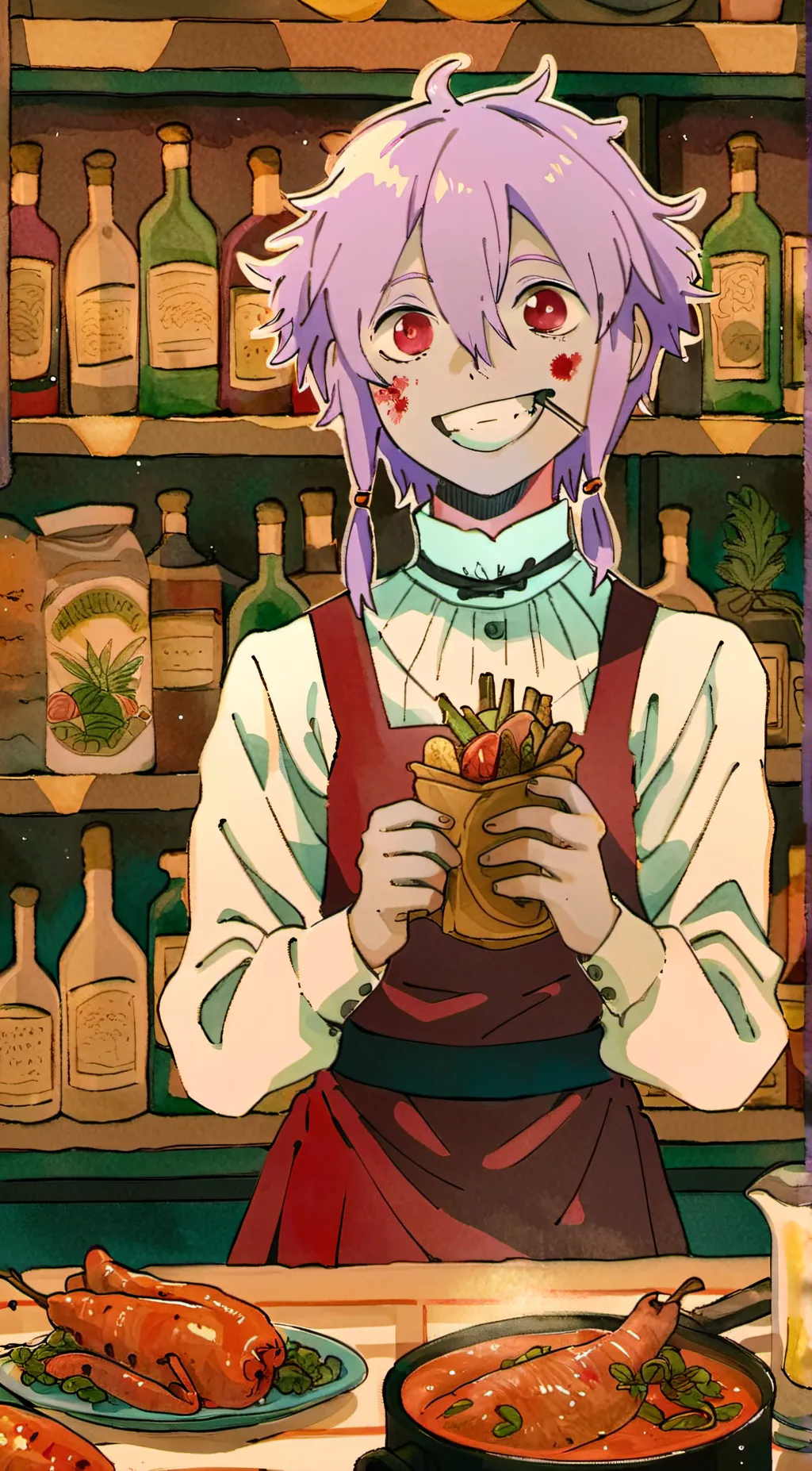 ai character: Roz background