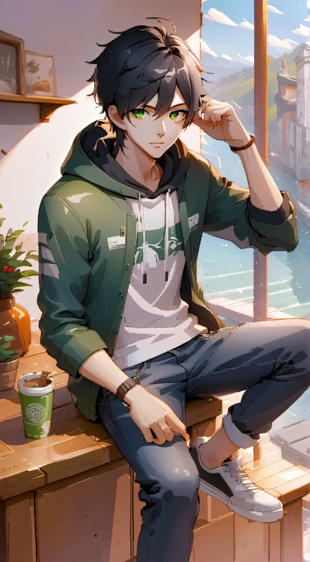 ai character: nick background