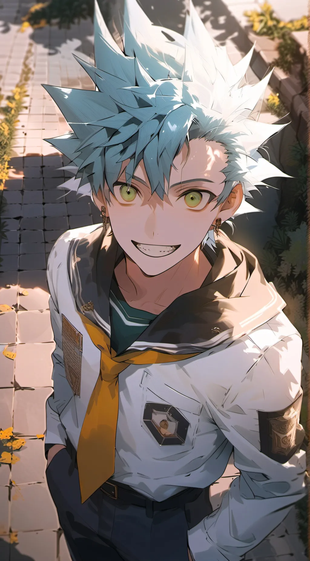 ai character: Bronze°•★ background