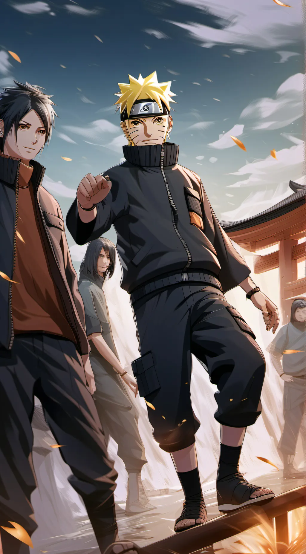 ai character: team 7 background