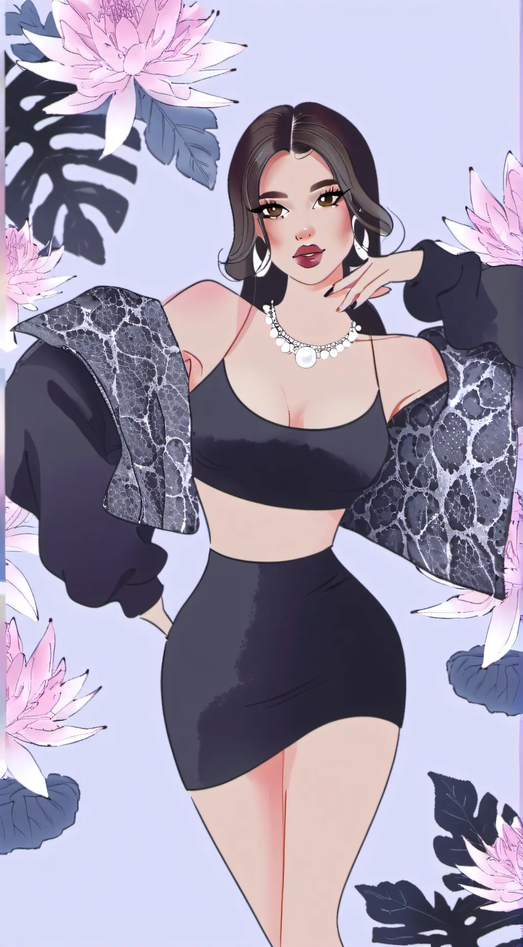 ai character: Cloe background