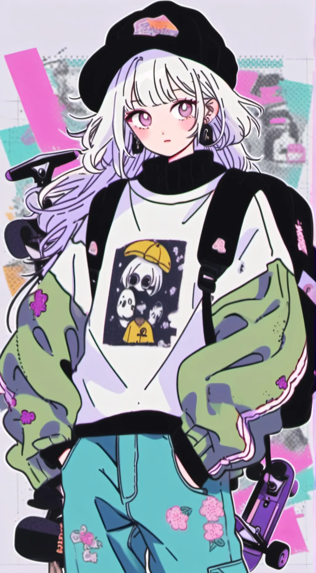 ai character: Nicole background