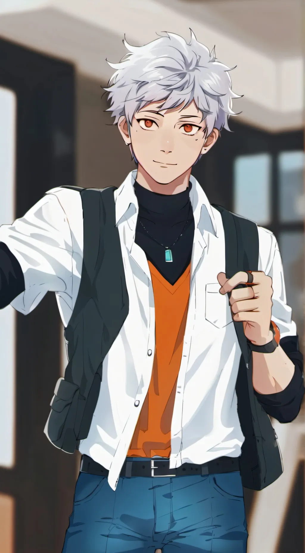 ai character: The loud house. background