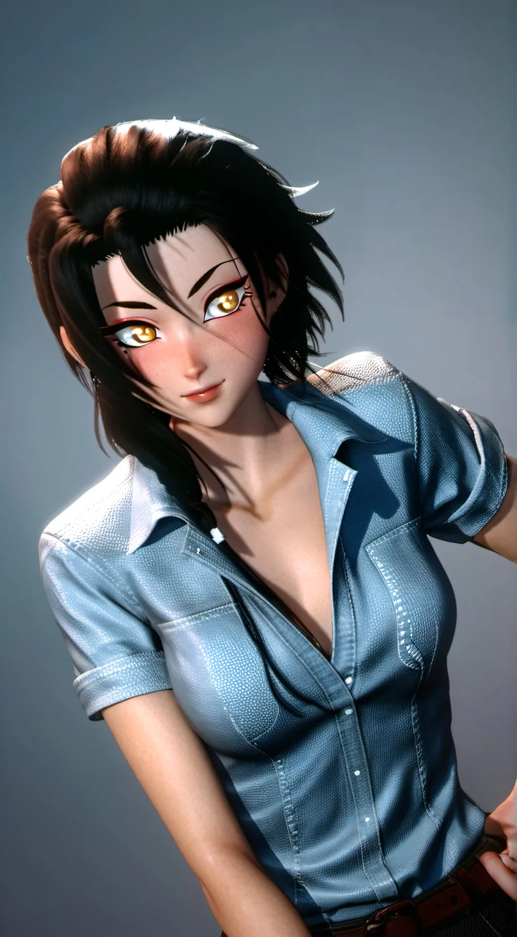 ai character: Tirah  background