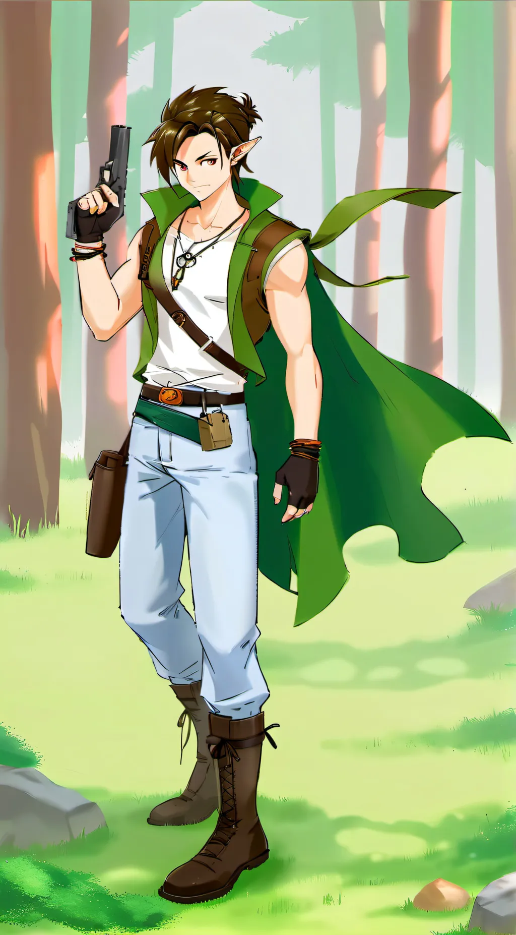 ai character: Junior background