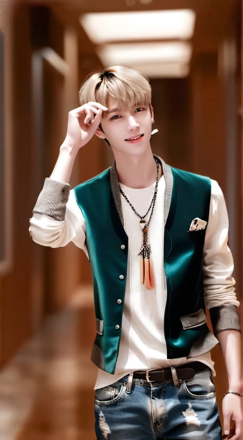 ai character: felix  background