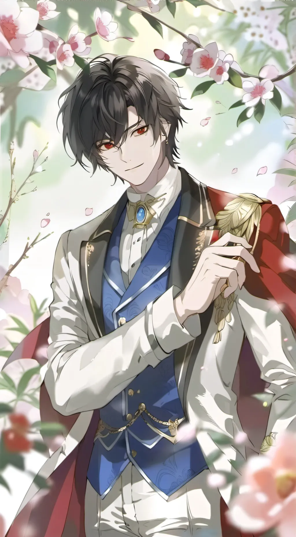 ai character: Adrien background