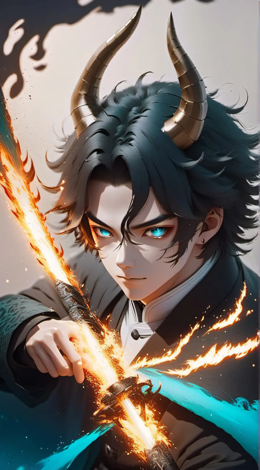 ai character: okami tadaka background