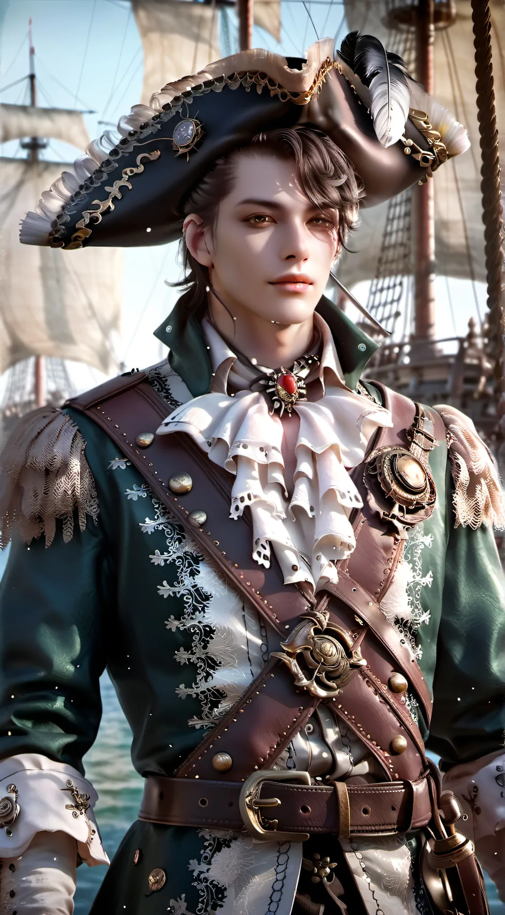 ai character: Harry Hook background