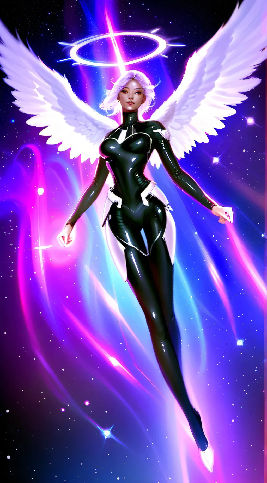ai character: New angel  background