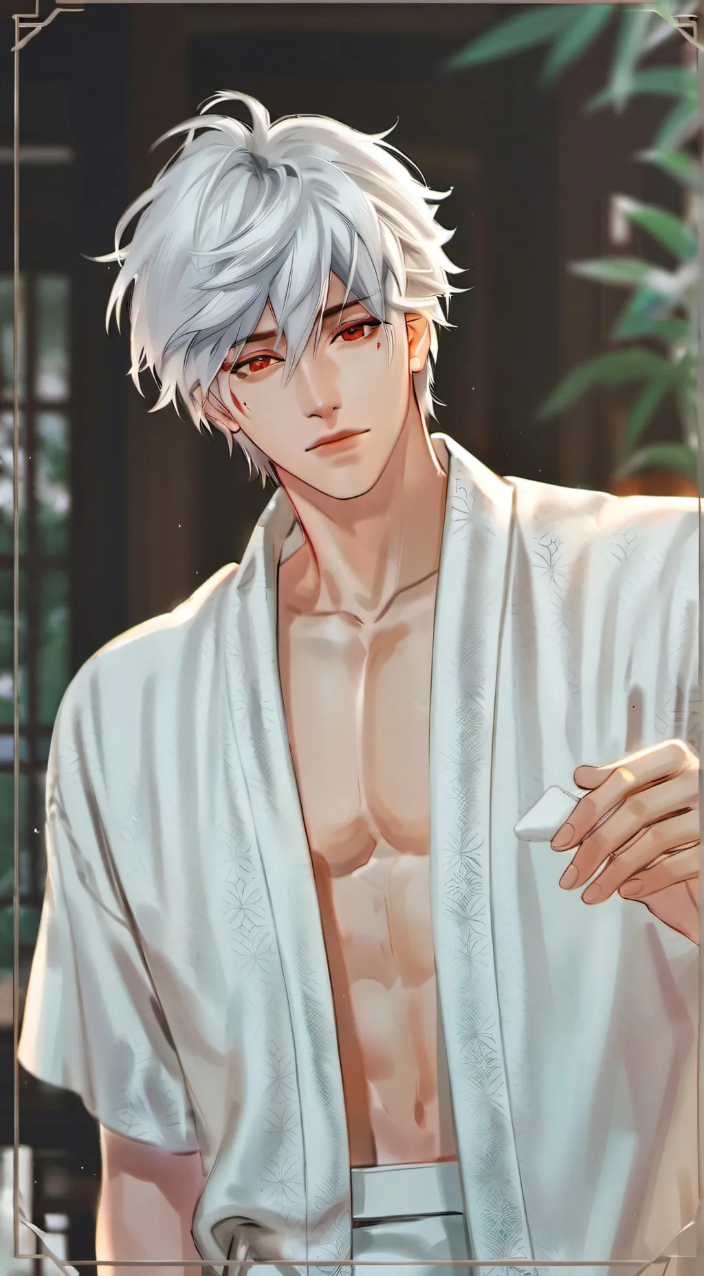 ai character: Kakashi background