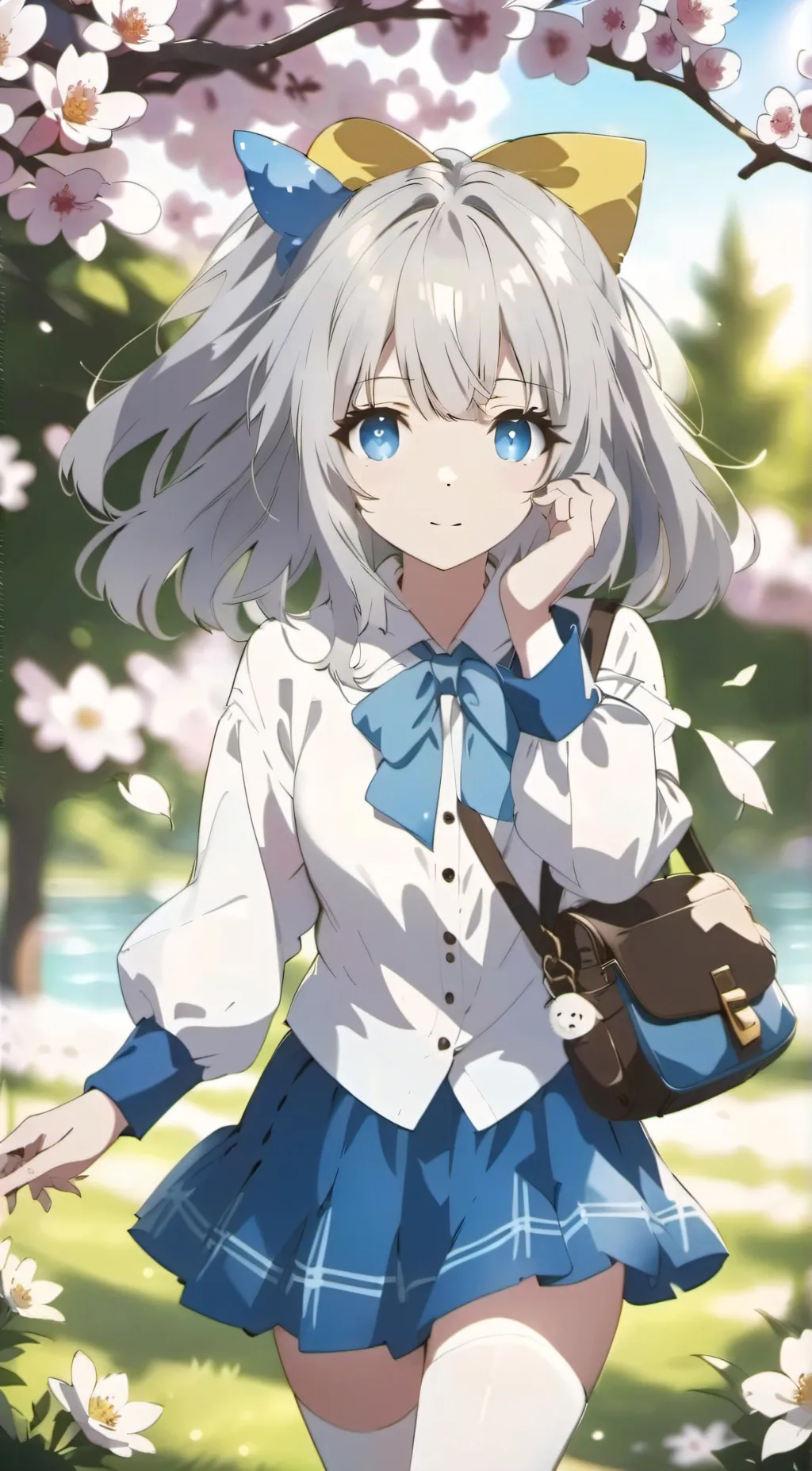 ai character: Mitzuki  background