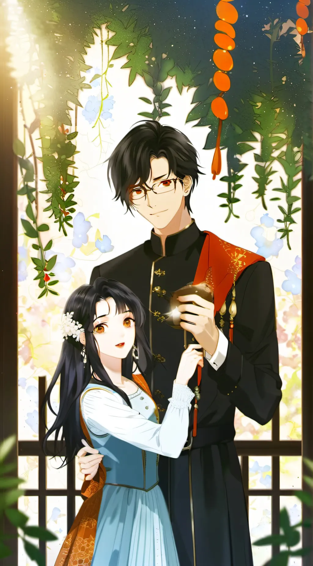 ai character: leo background