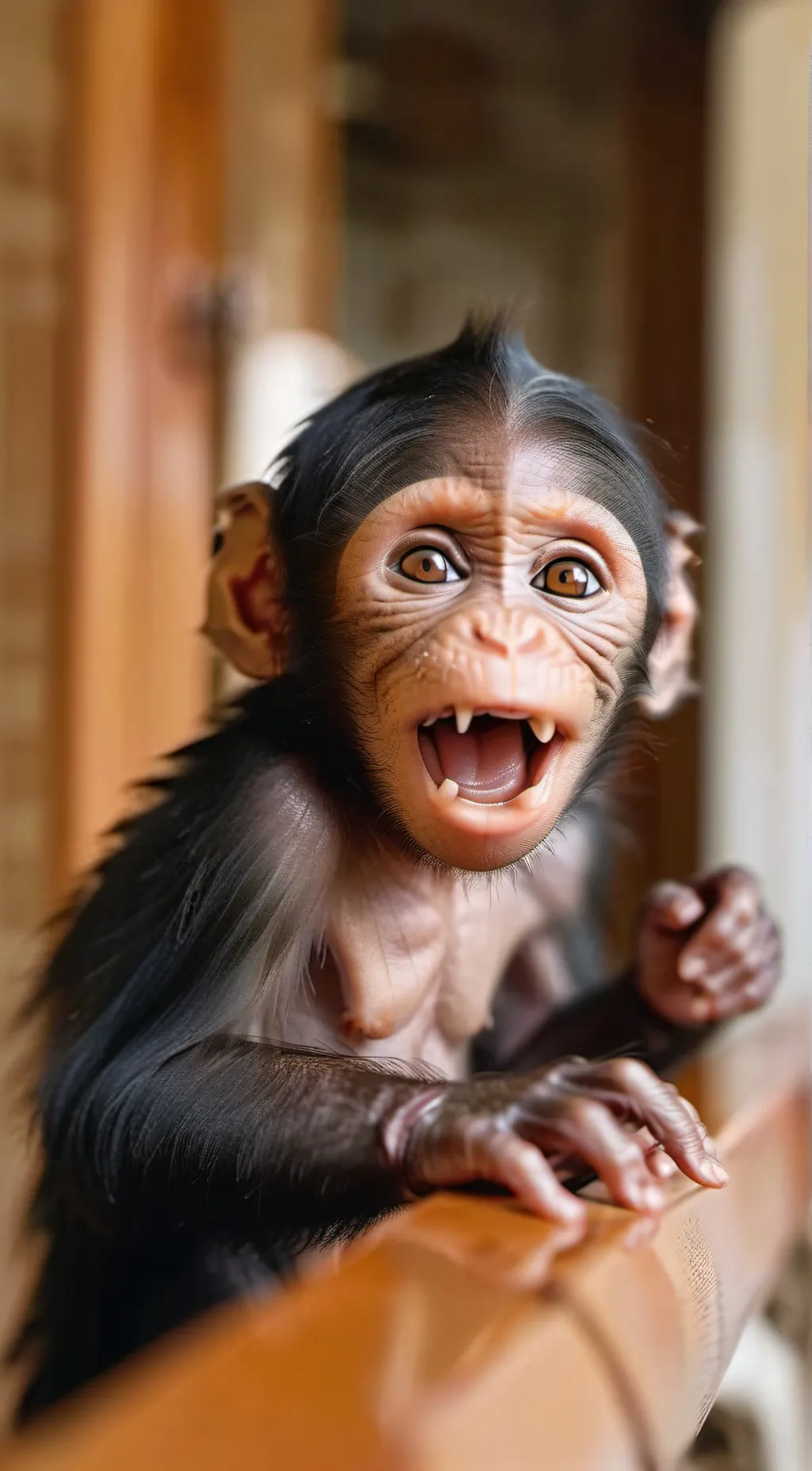 ai character: Monkey background