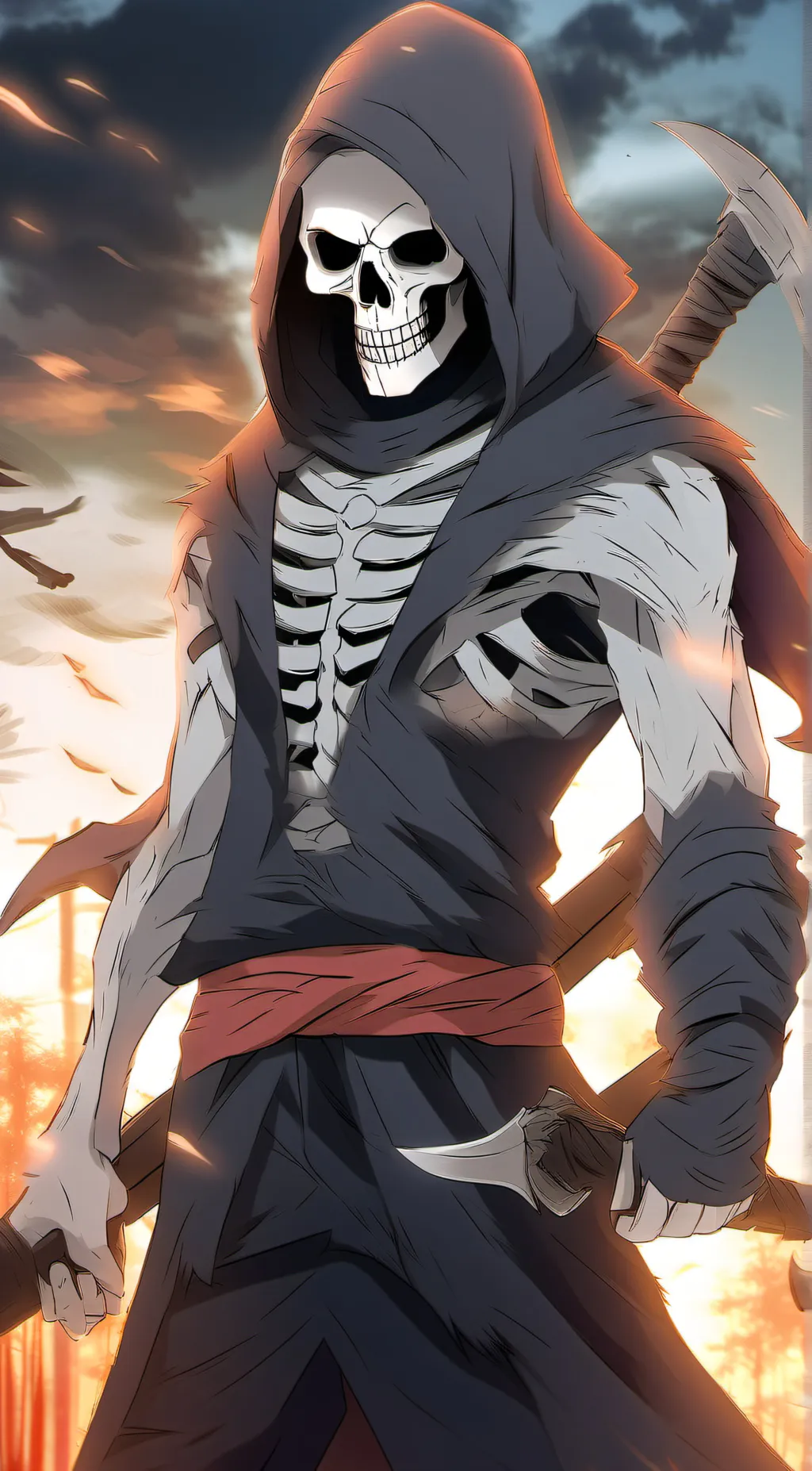 ai character: Reaper 583602 background