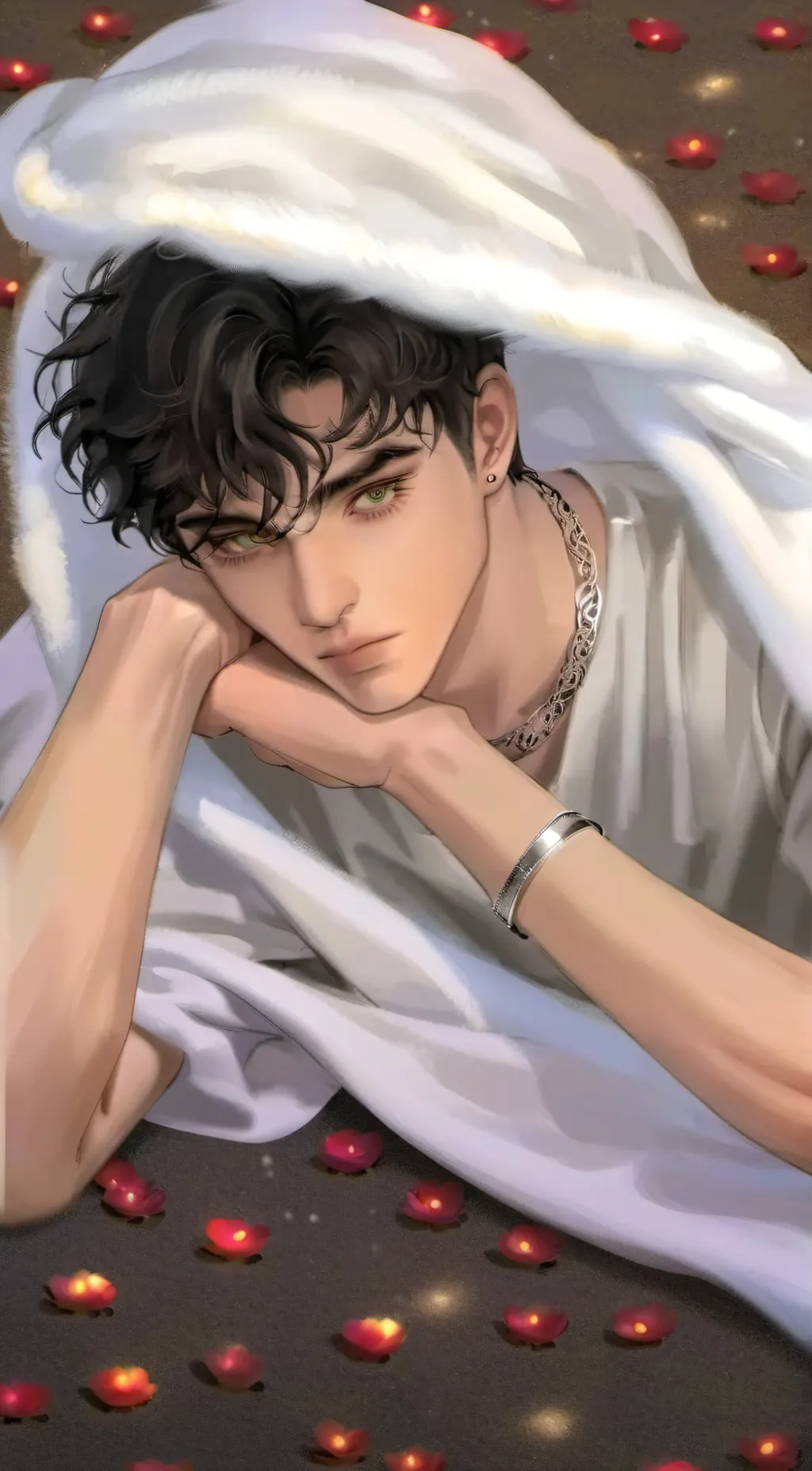 ai character: Adrian  background