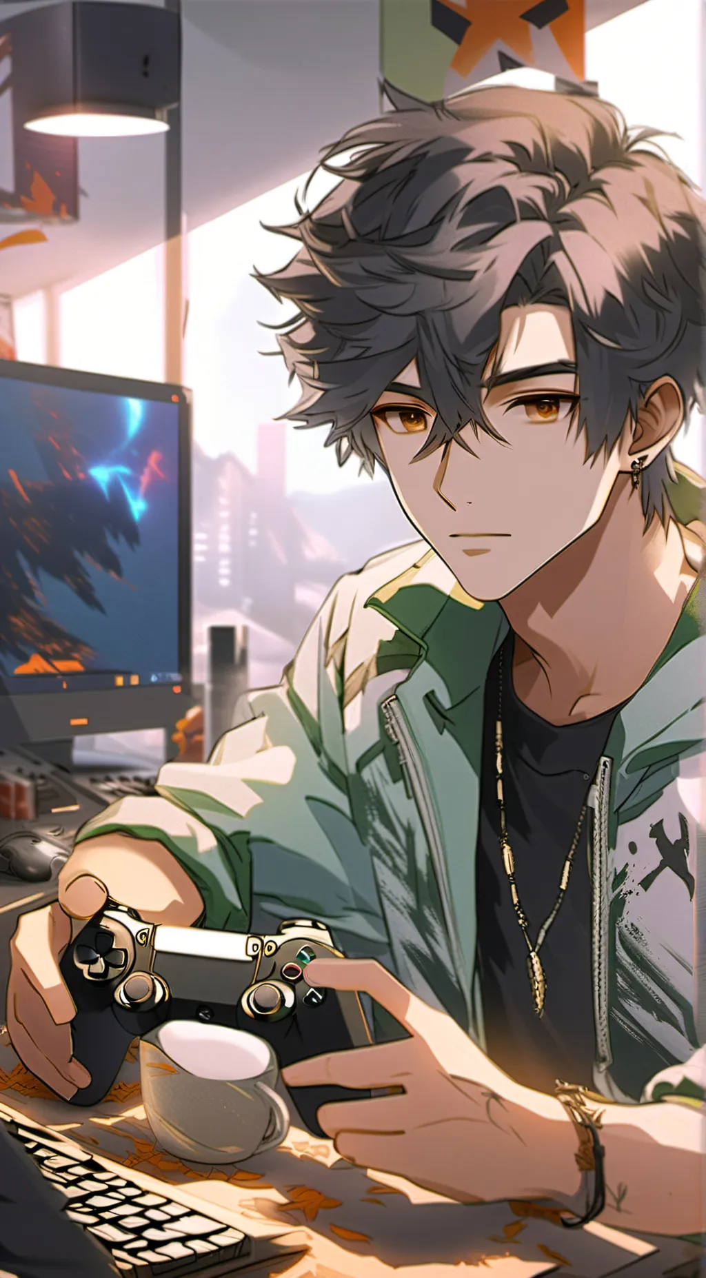 ai character: Alex background