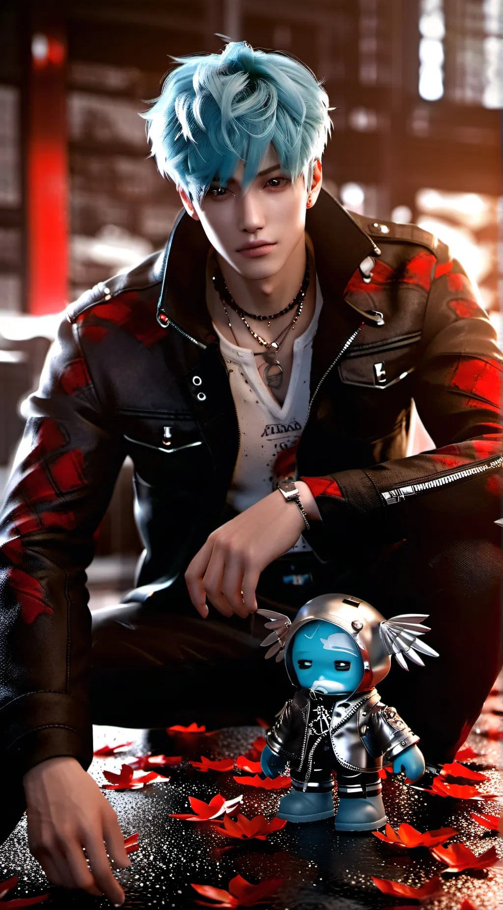 ai character: Scorpio background