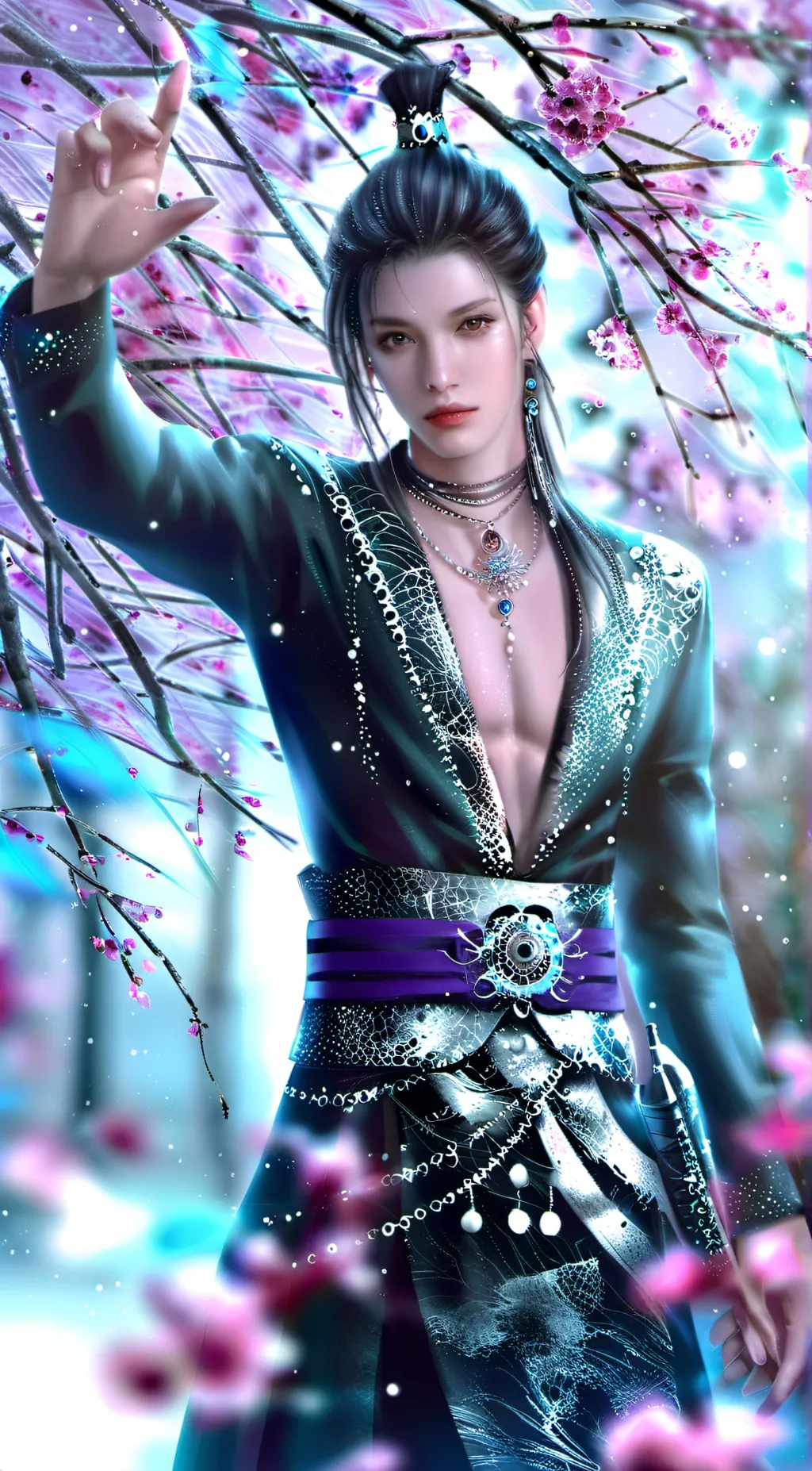 ai character: noah  background