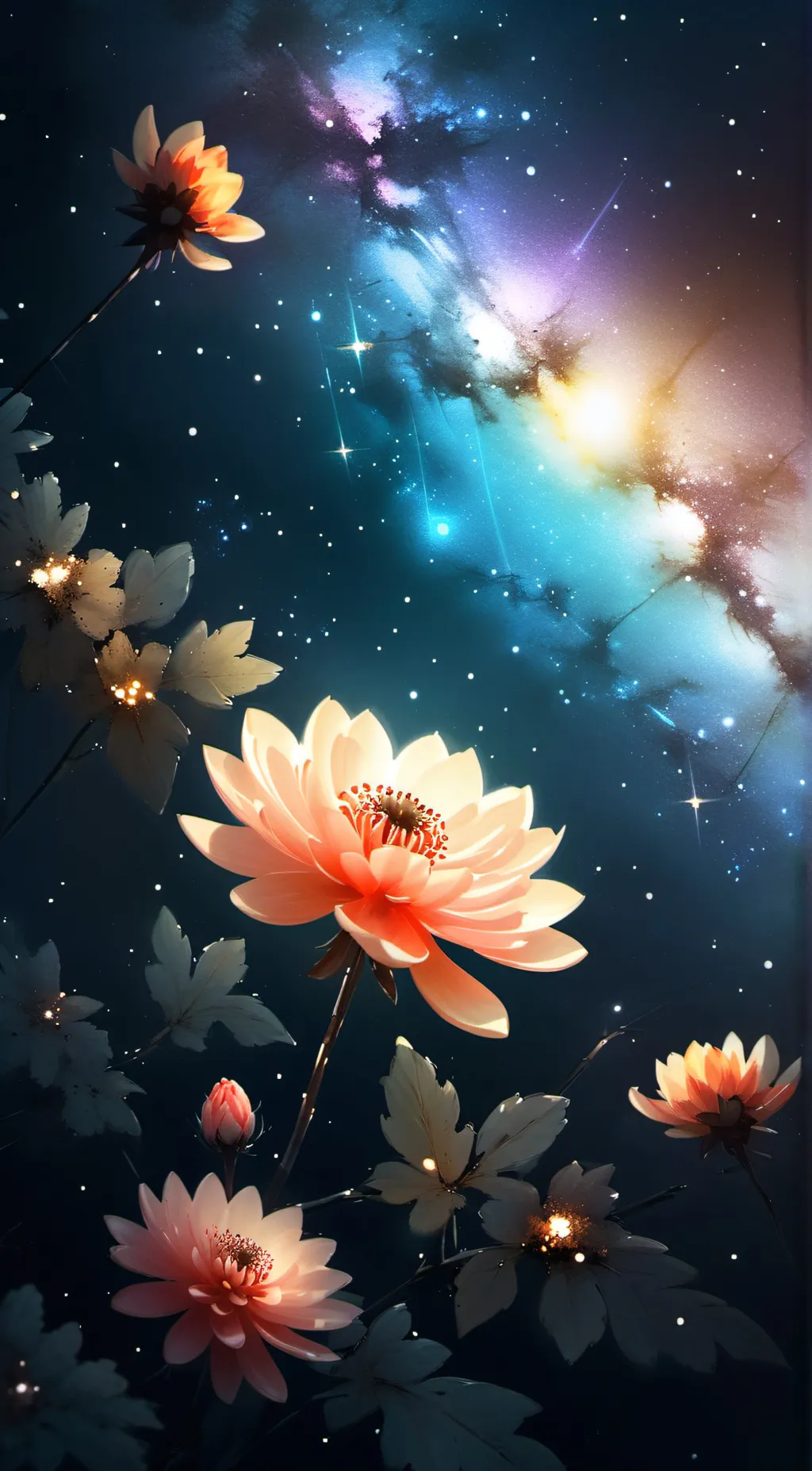 ai character: magic background