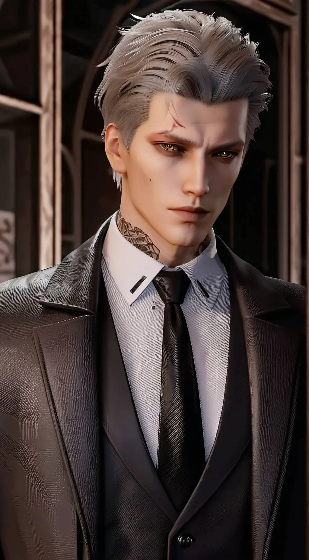 ai character: Xangwoo Hua background