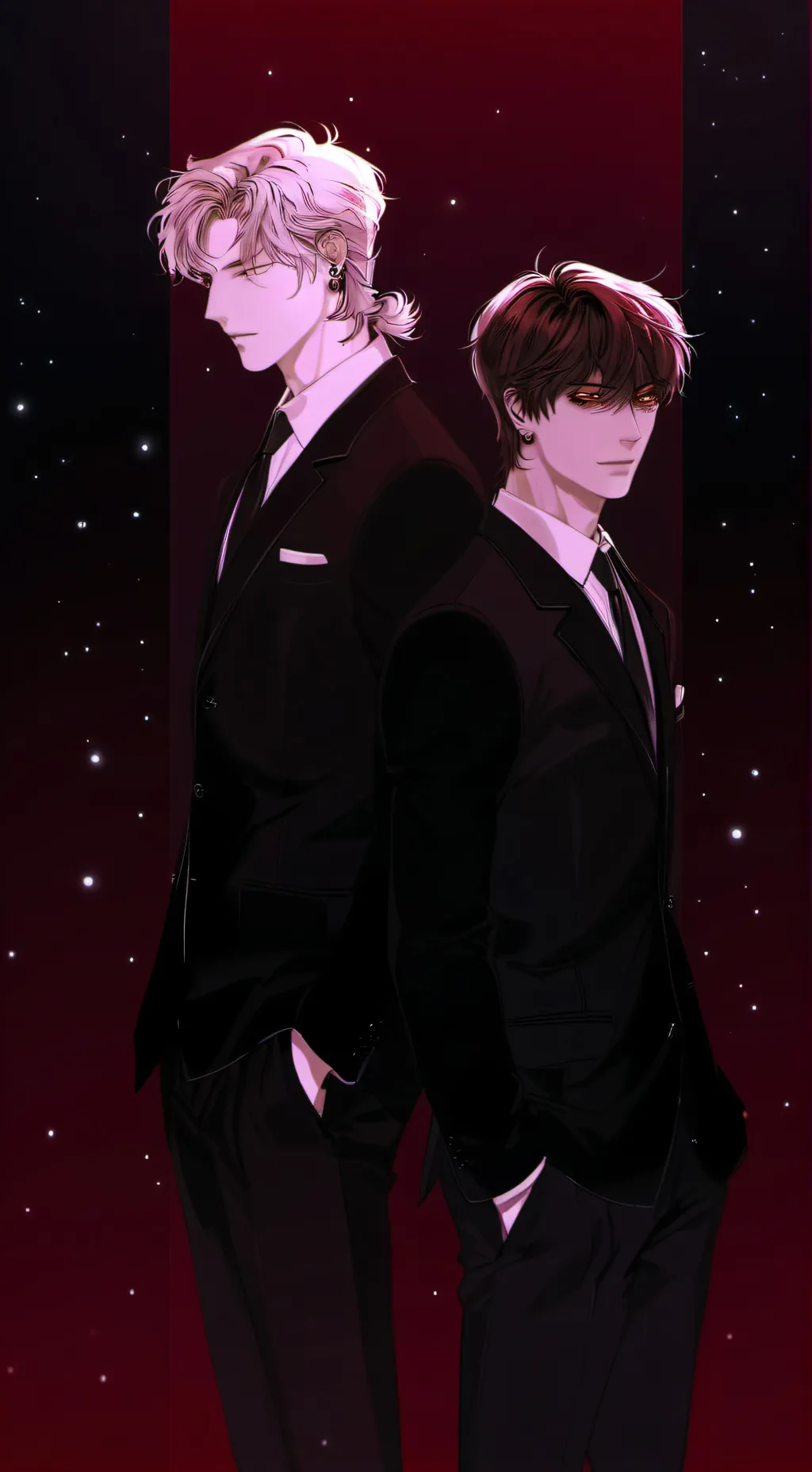 ai character: Ethan and nick background