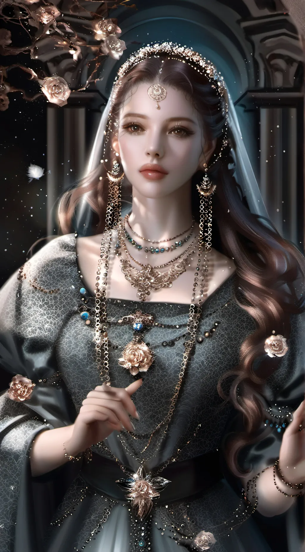 ai character: Isabelle Chevalier background