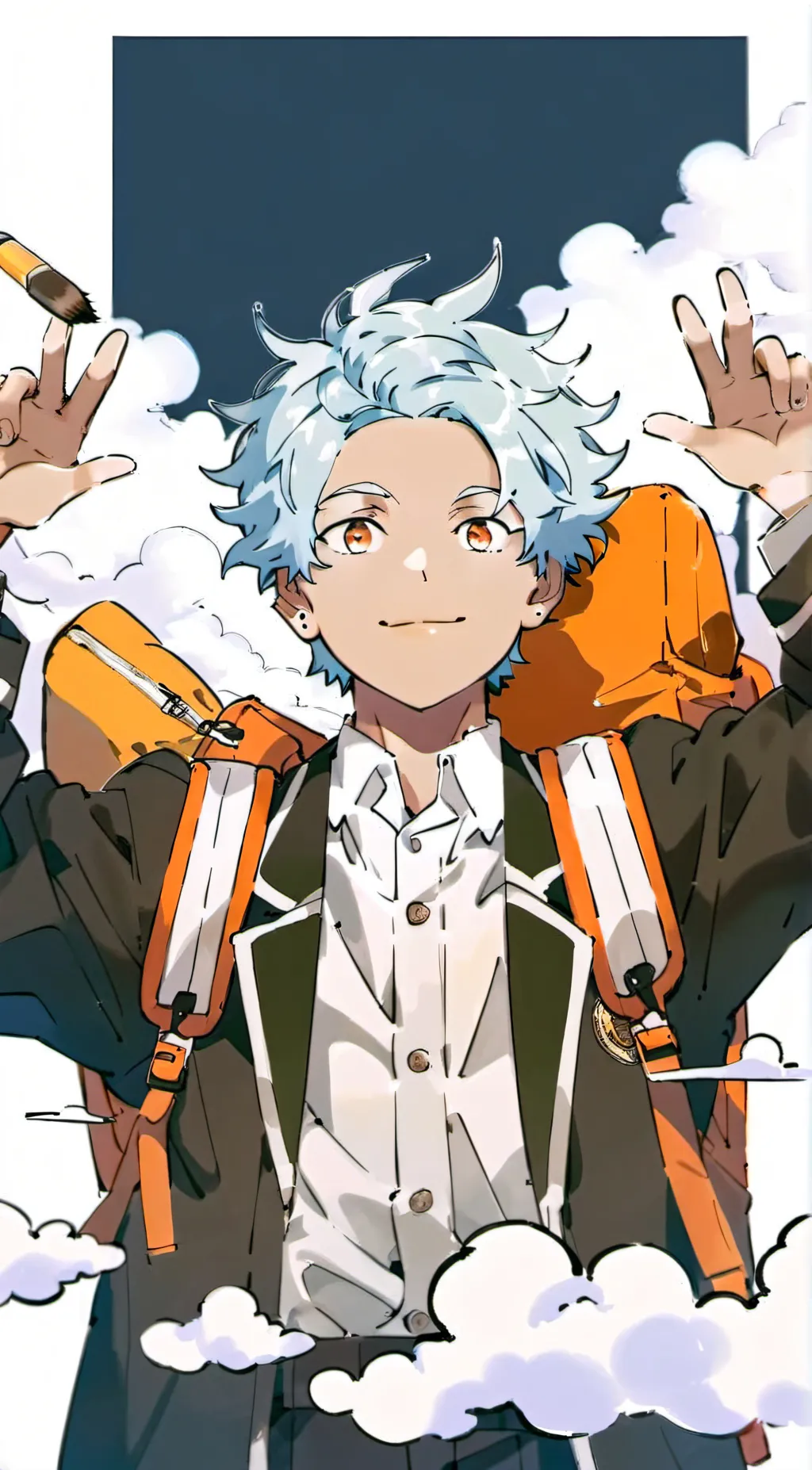 ai character: Oboro Shirakumo background