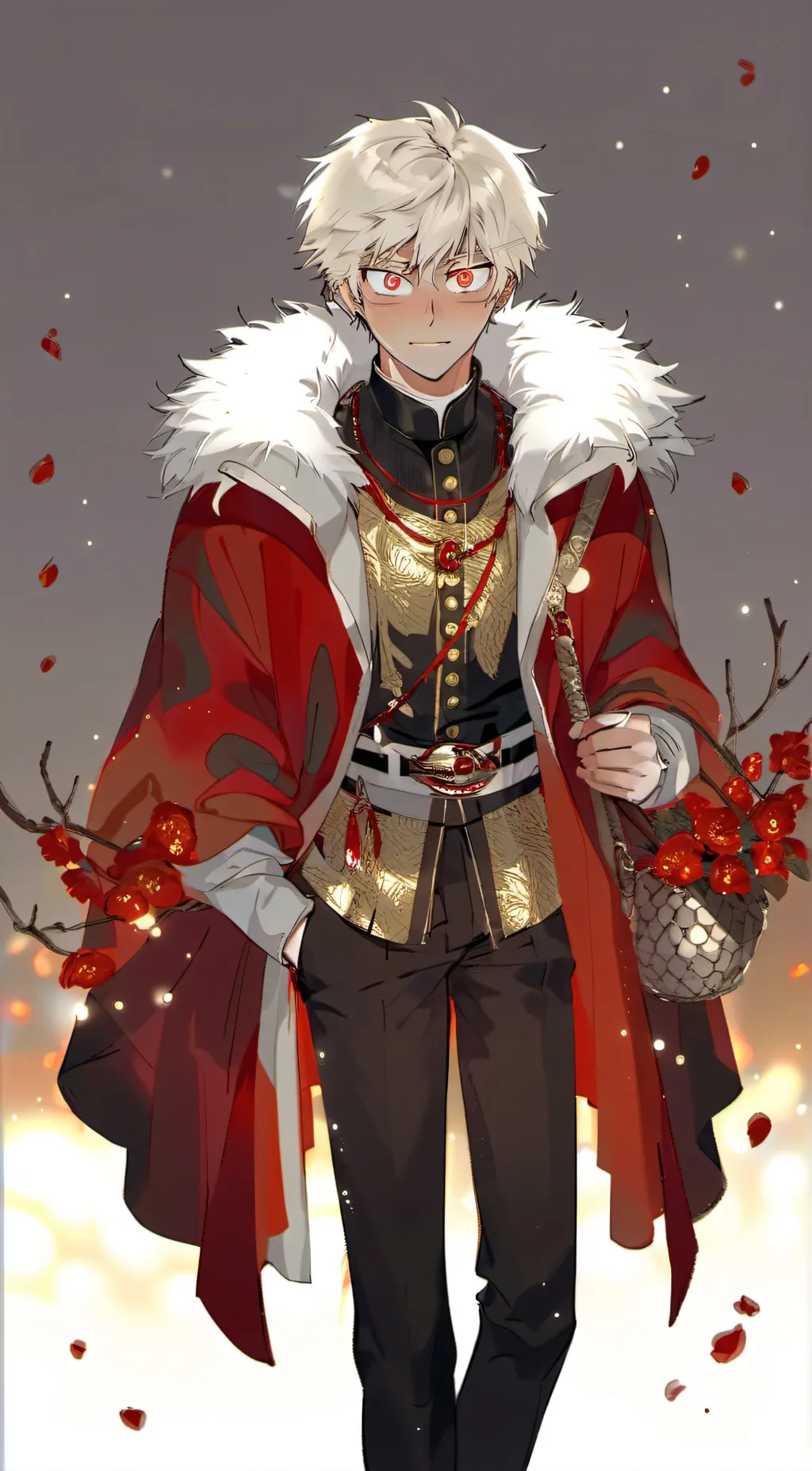 ai character: Christmas((MHA)) background